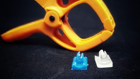 Comparaison avec le patin bleu d'origine Comparaison avec le patin bleu d'origine