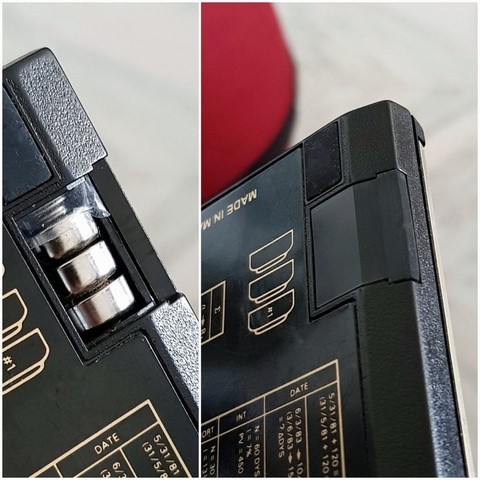 couvercle de compartiment batterie pour HP 12C