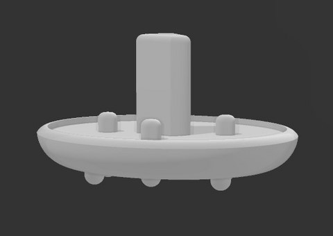 Rendu 3D Support anti-taches pour brosse à dents électrique